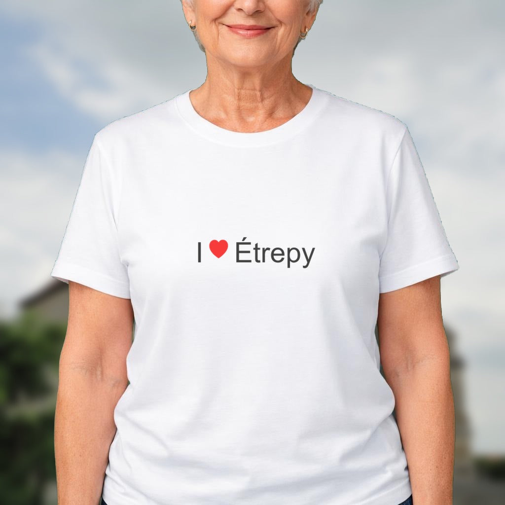 T-shirt I love étrepy
