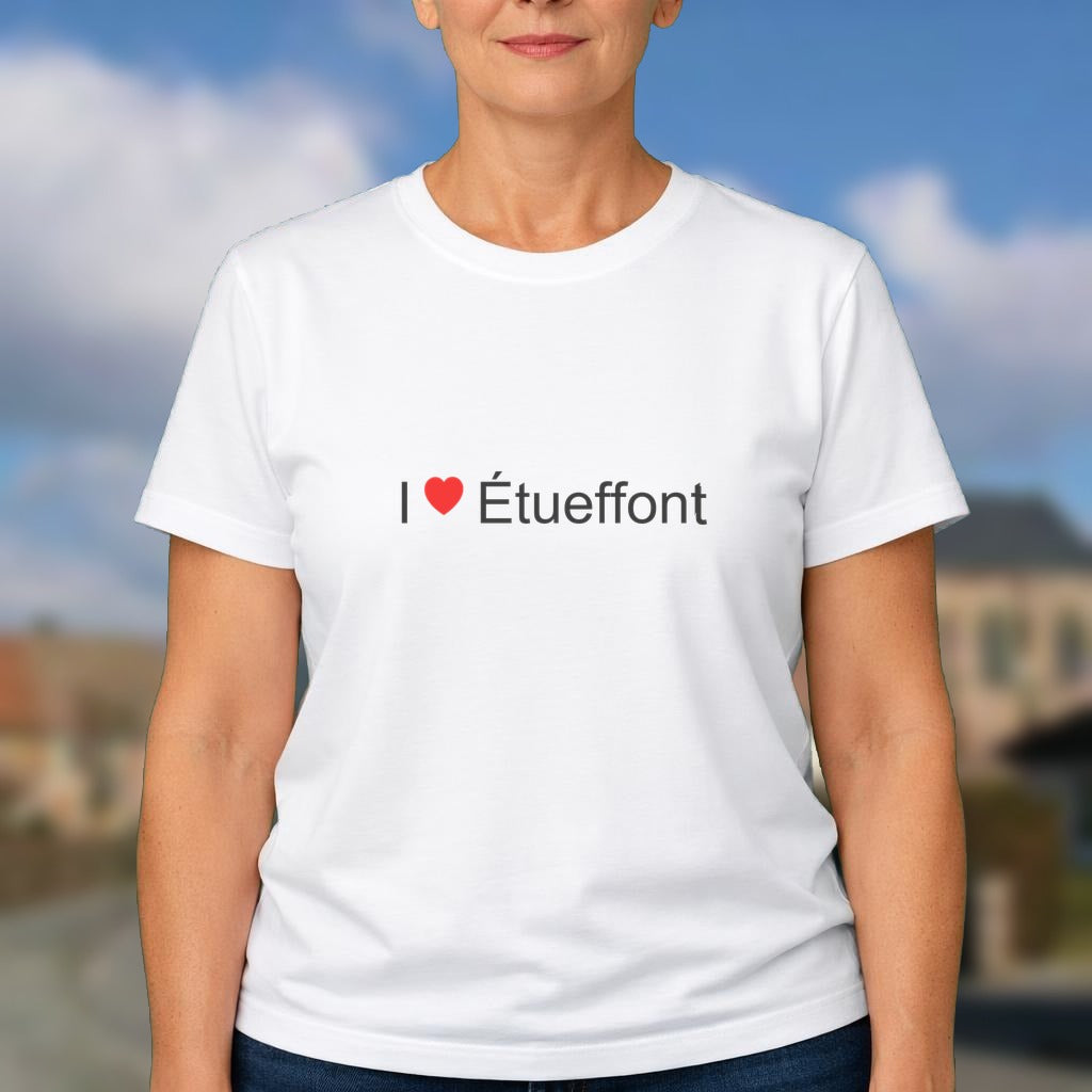 T-shirt I love étueffont