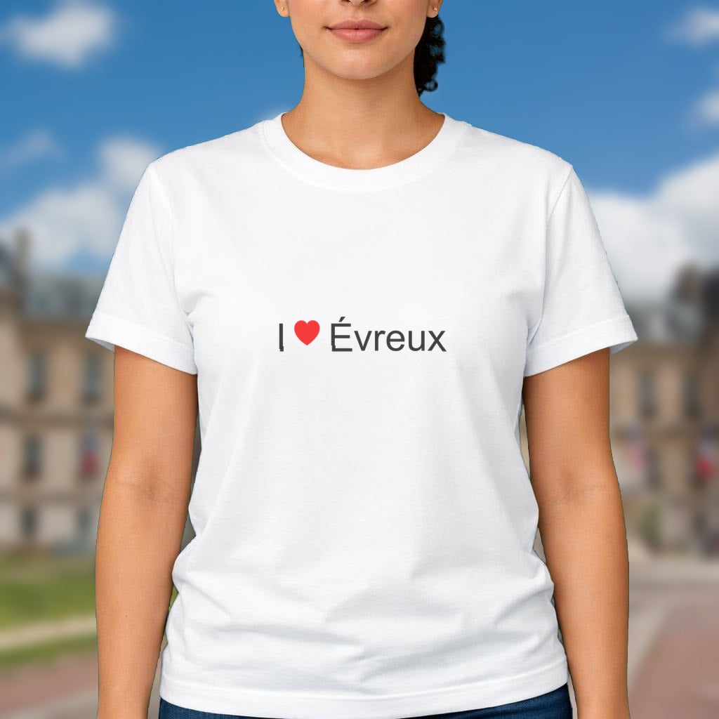 T-shirt I love évreux