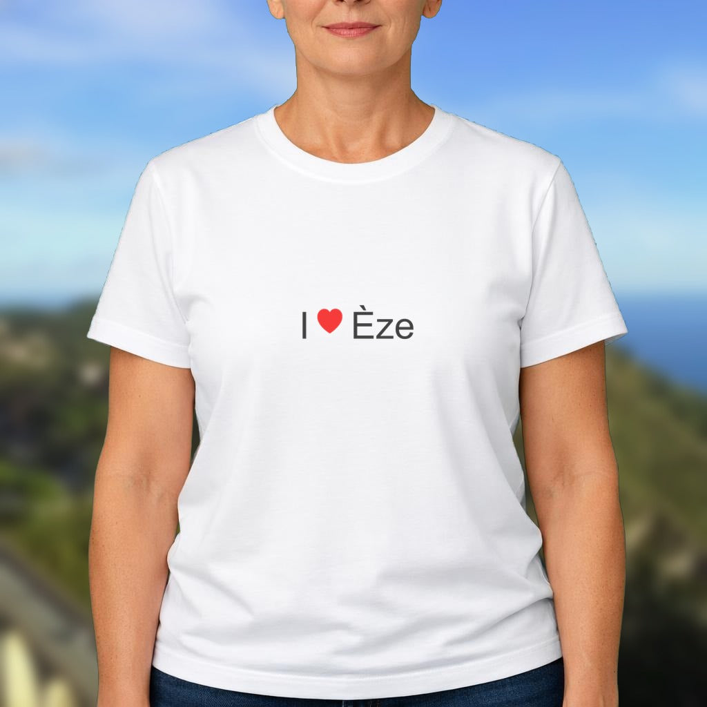 T-shirt I love èze