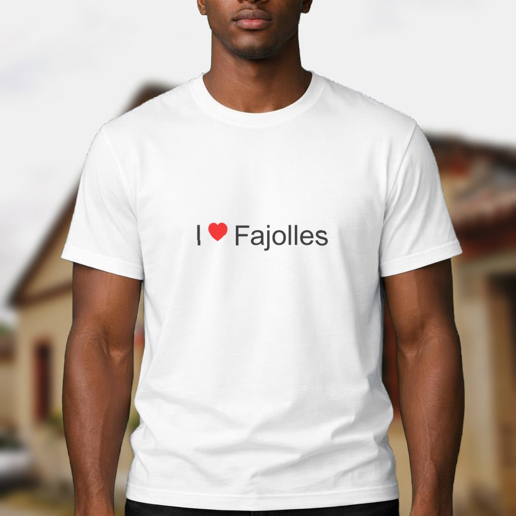 T-shirt I love fajolles