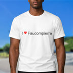 T-shirt I love faucompierre