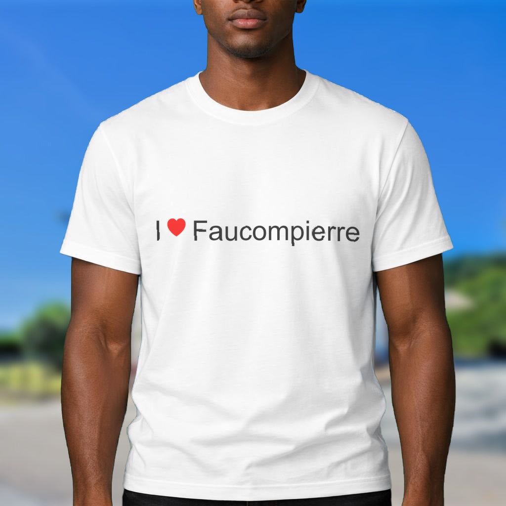 T-shirt I love faucompierre