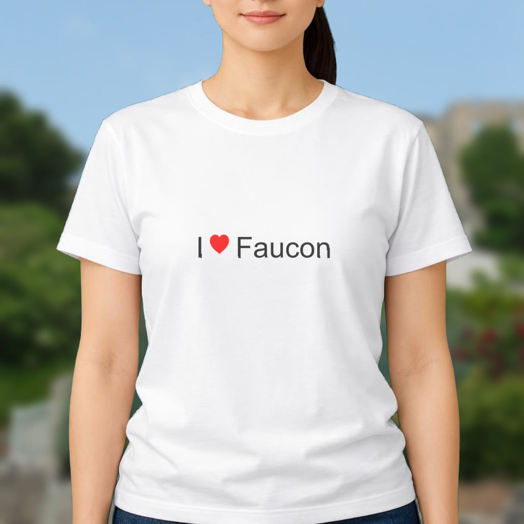 T-shirt I love faucon