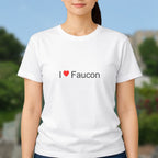 T-shirt I love faucon