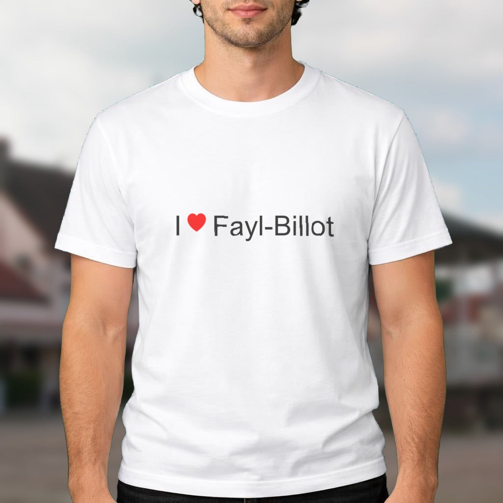 T-shirt I love fayl-billot