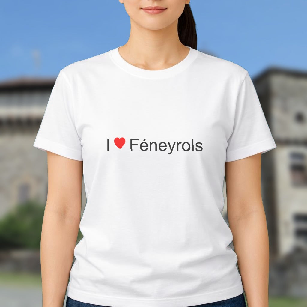 T-shirt I love féneyrols