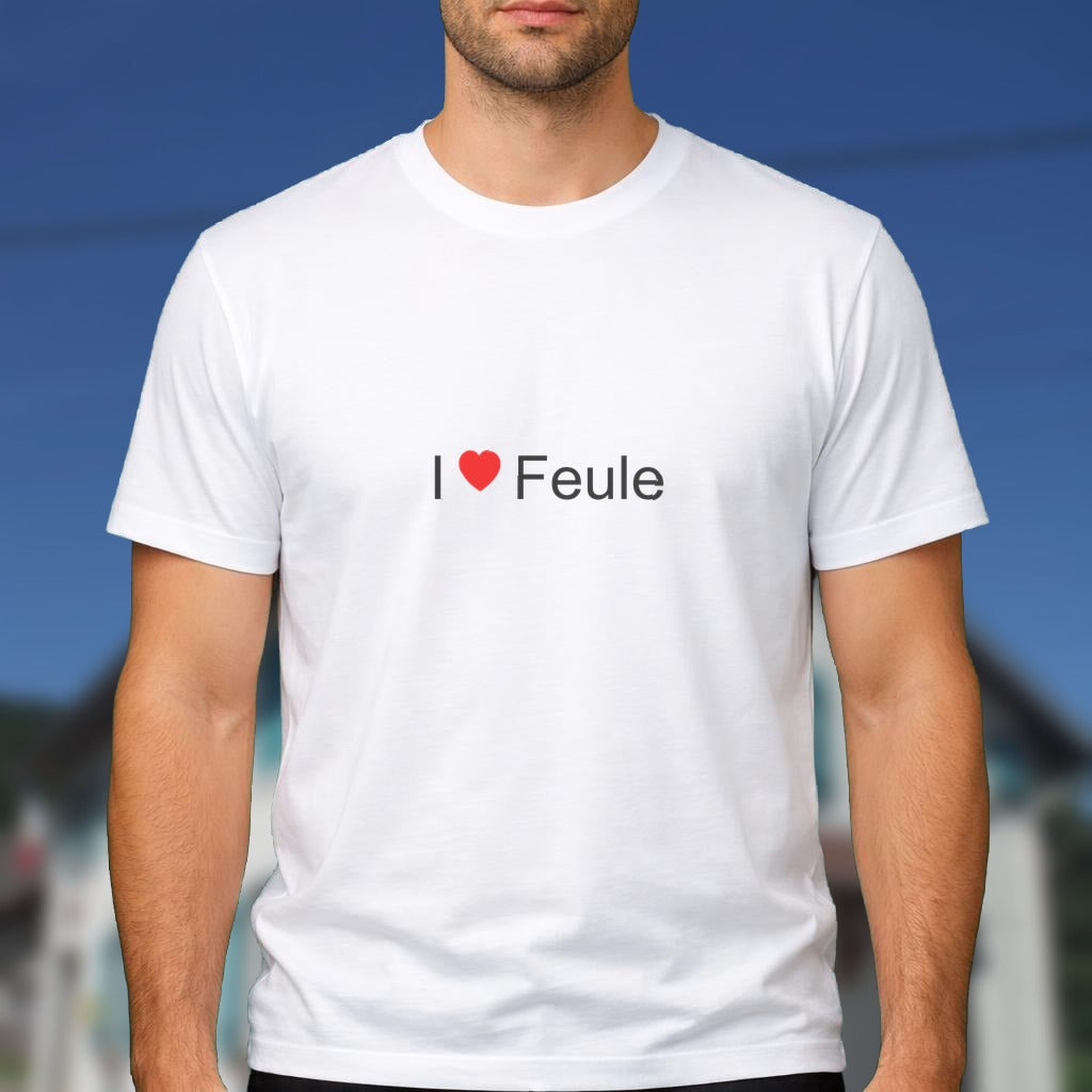 T-shirt I love feule