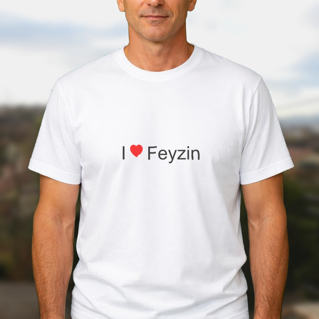 T-shirt I love feyzin
