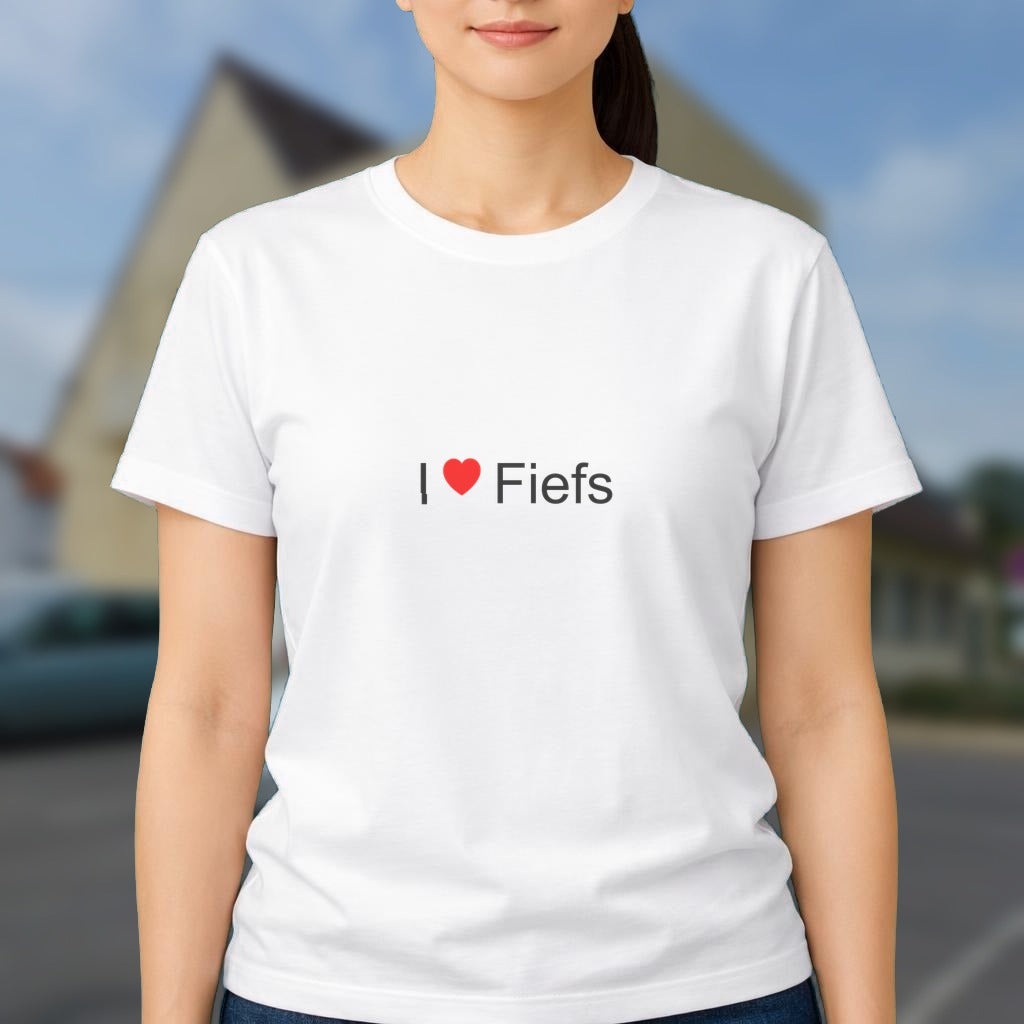 T-shirt I love fiefs