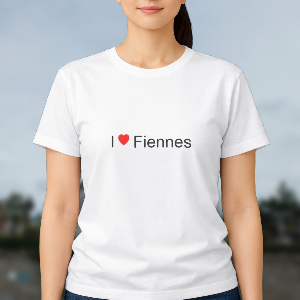 T-shirt I love fiennes