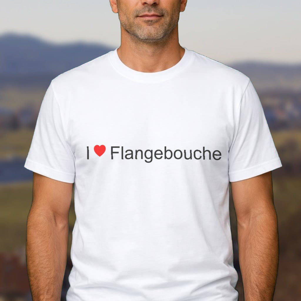 T-shirt I love flangebouche