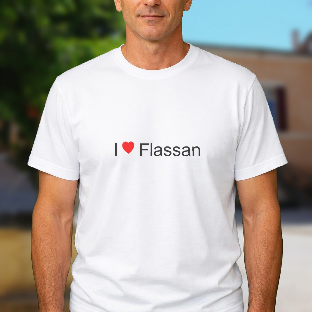 T-shirt I love flassan