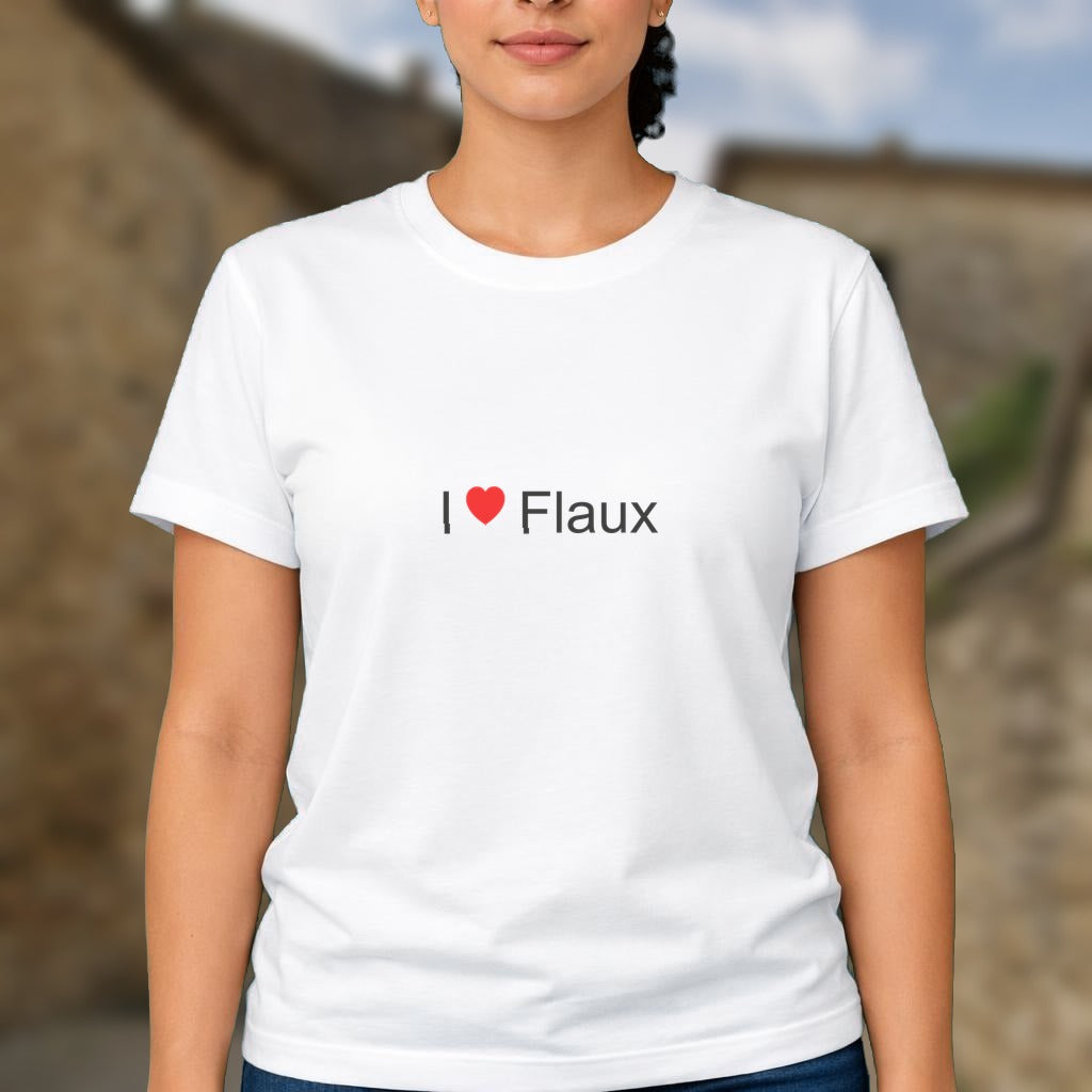 T-shirt I love flaux