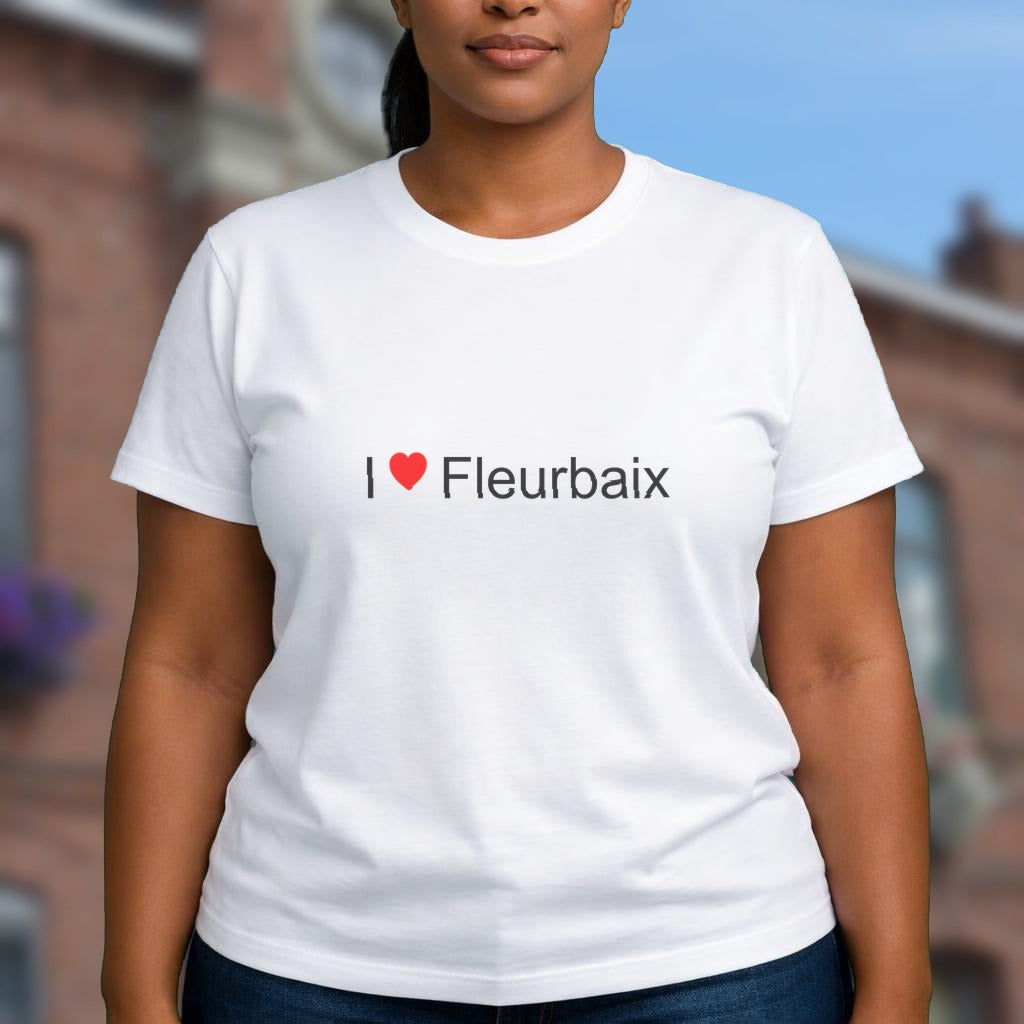 T-shirt I love fleurbaix