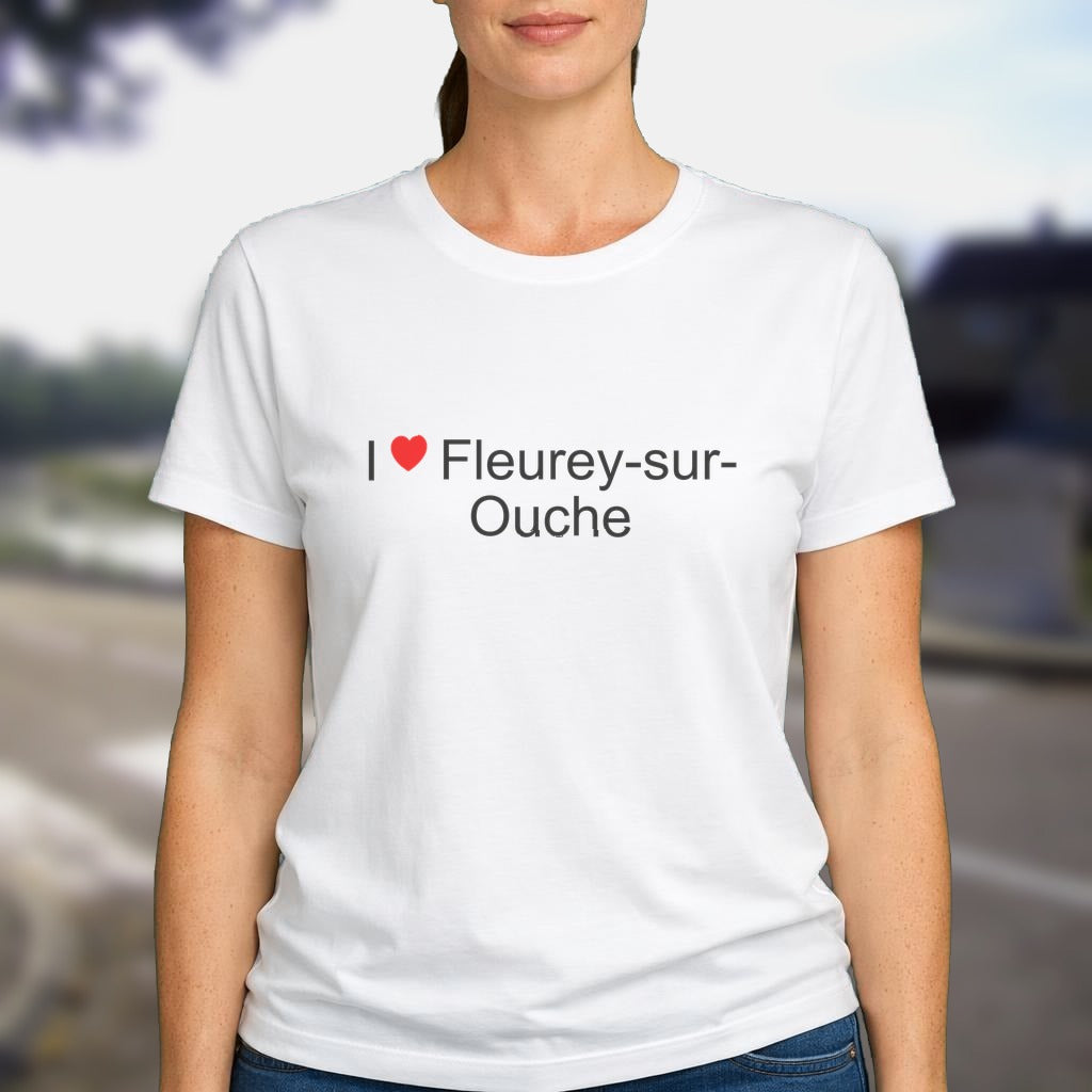 T-shirt I love fleurey-sur-ouche