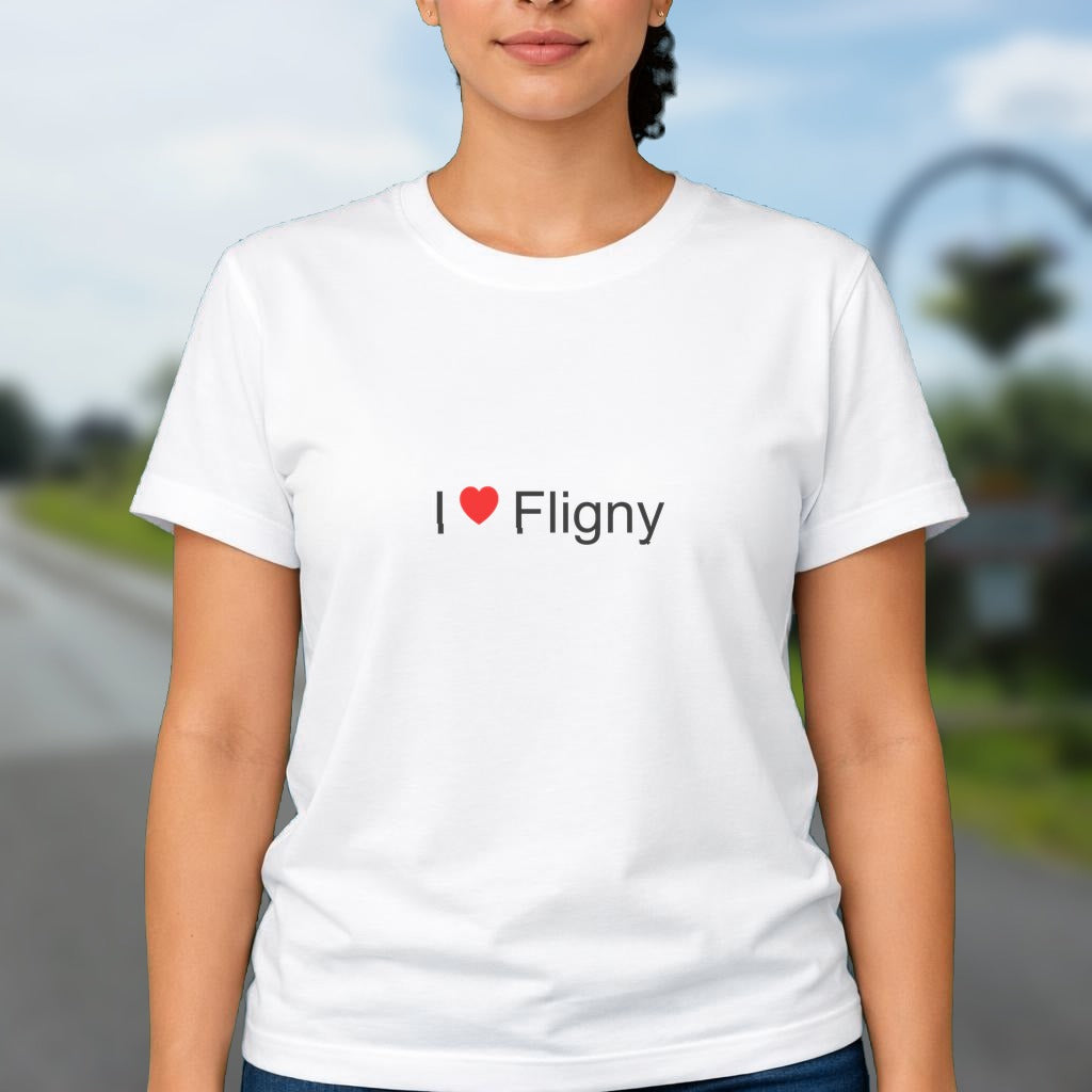 T-shirt I love fligny