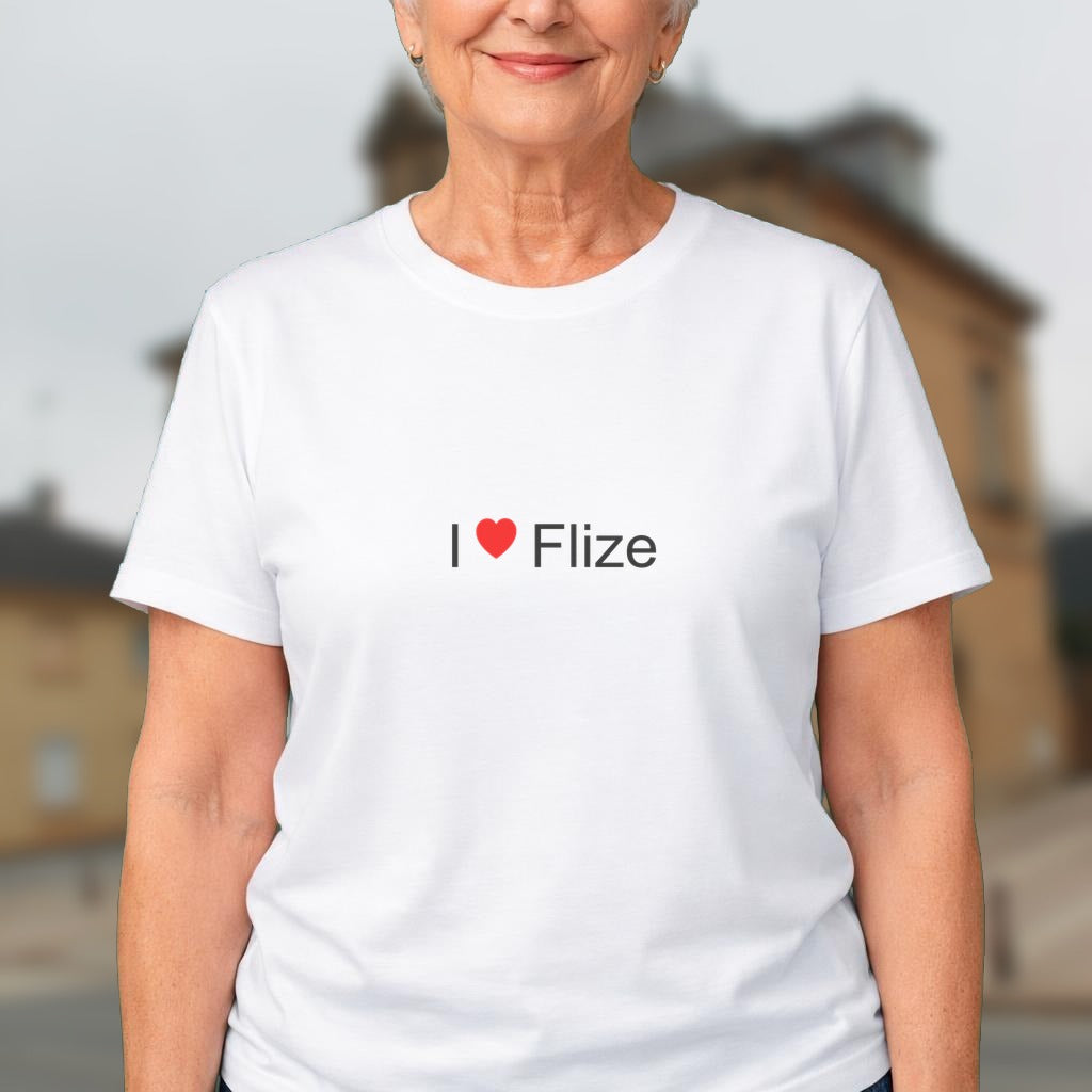 T-shirt I love flize