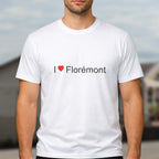 T-shirt I love florémont