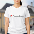 T-shirt I love folgensbourg