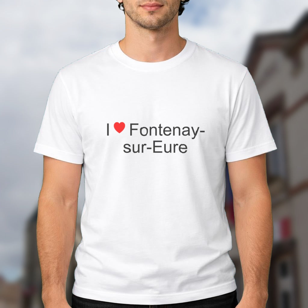 T-shirt I love fontenay-sur-eure