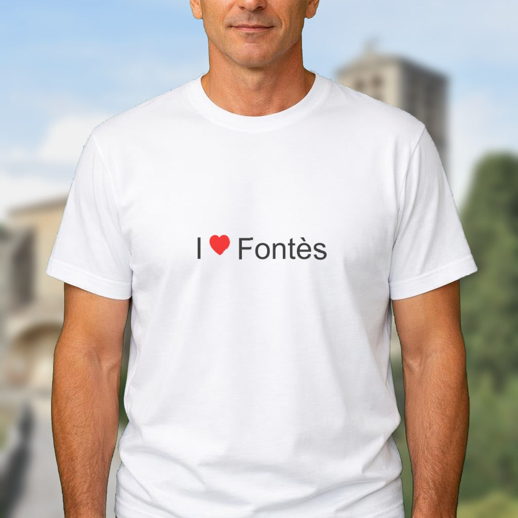 T-shirt I love fontès