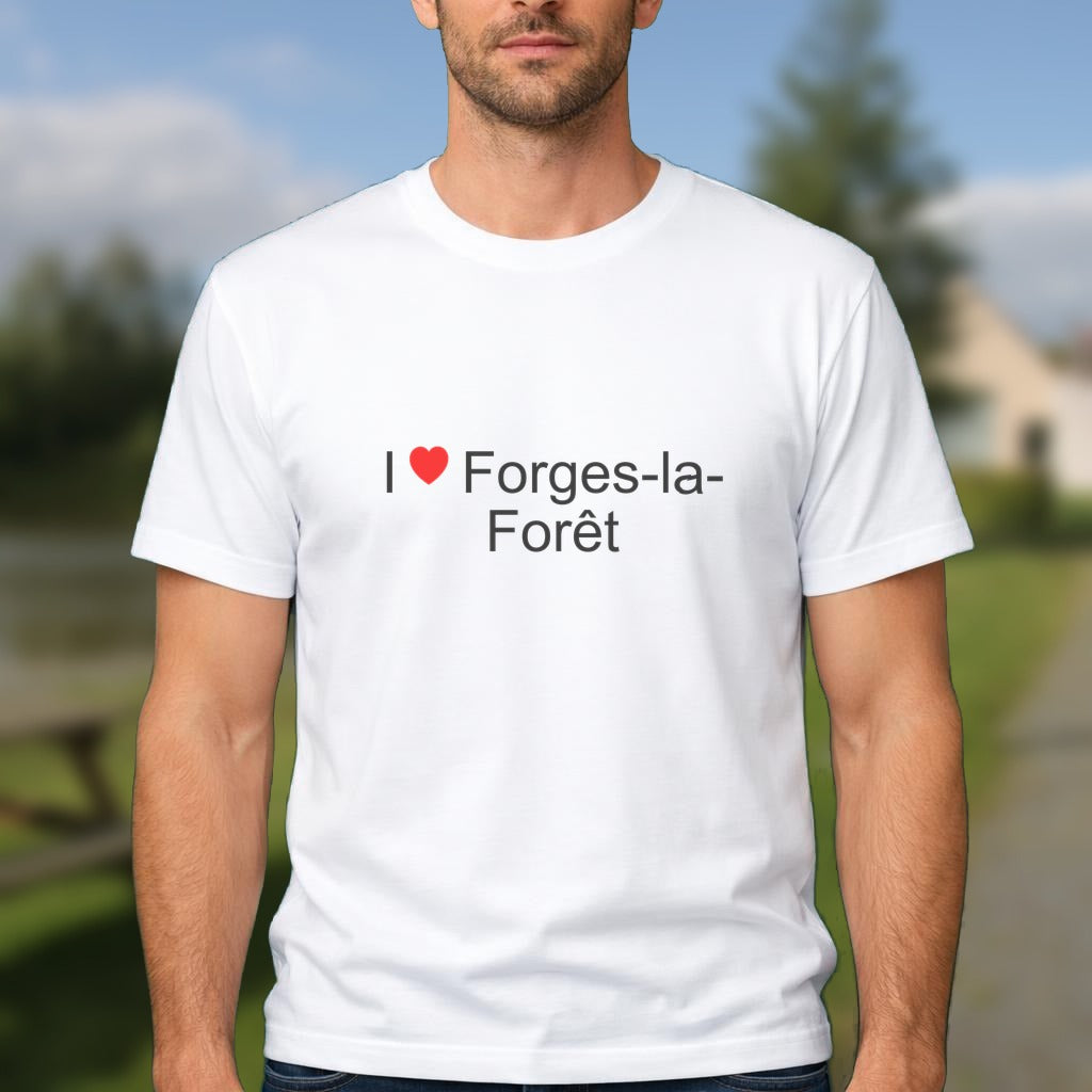 T-shirt I love forges-la-forêt
