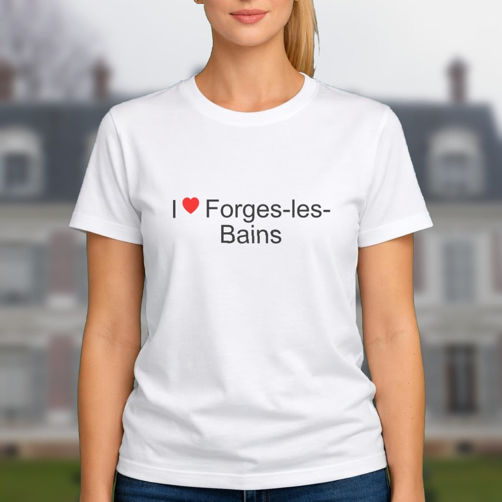 T-shirt I love forges-les-bains