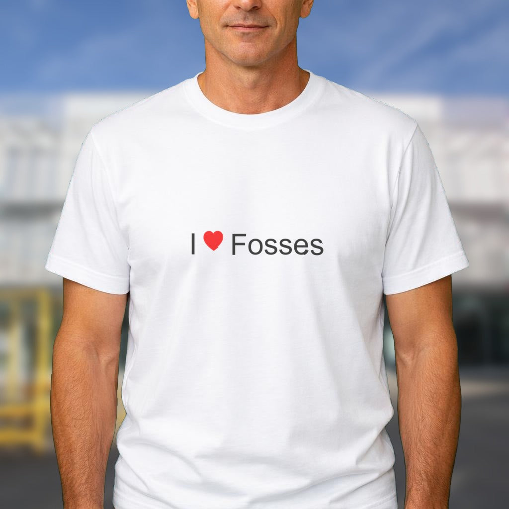 T-shirt I love fosses