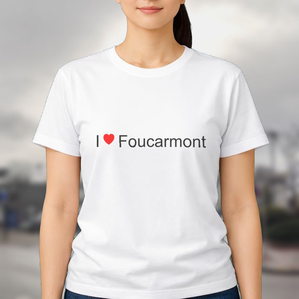 T-shirt I love foucarmont