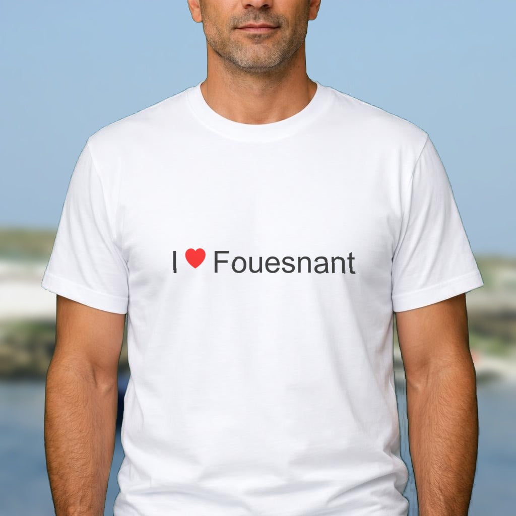 T-shirt I love fouesnant