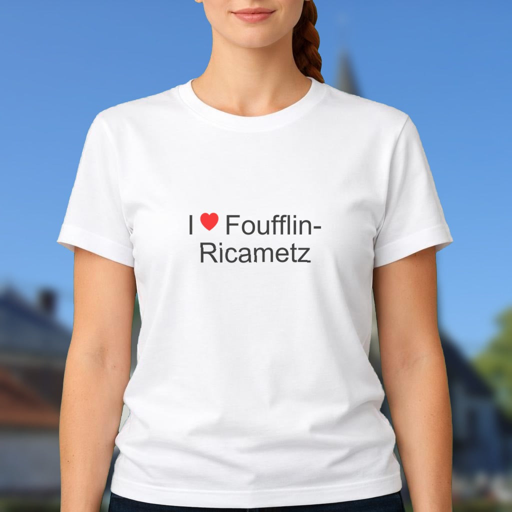 T-shirt I love foufflin-ricametz