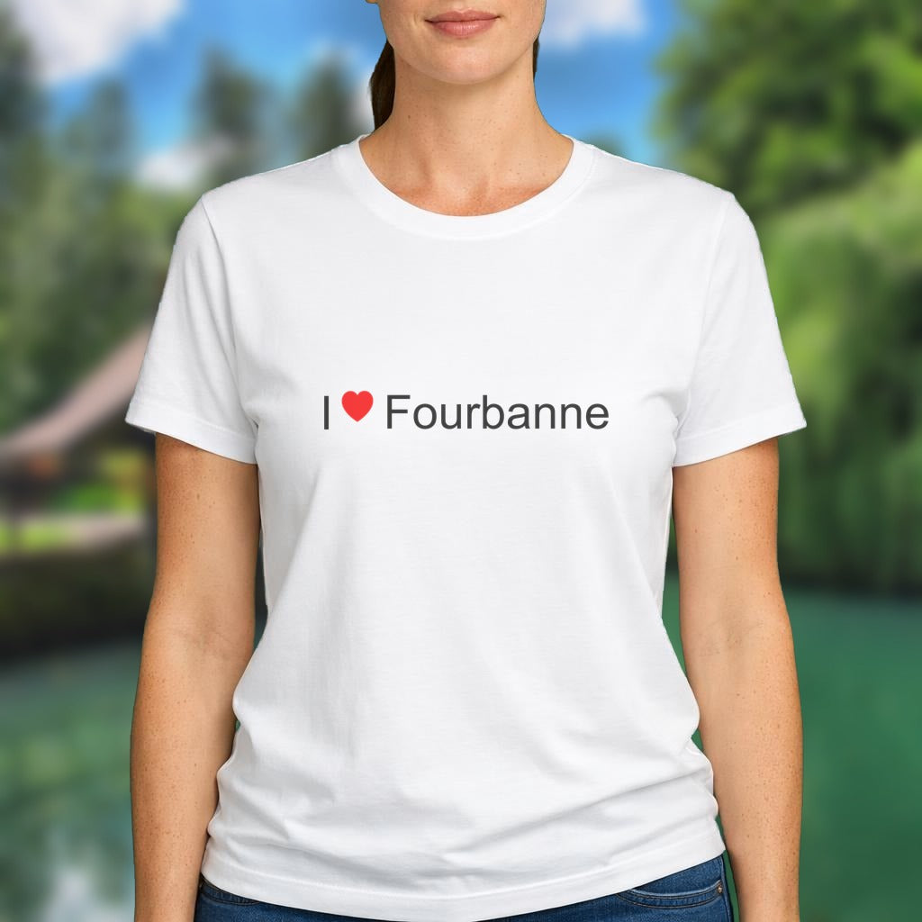 T-shirt I love fourbanne