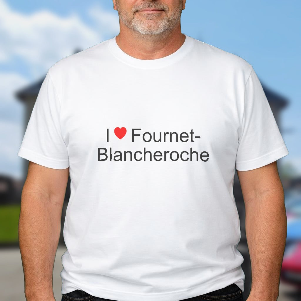 T-shirt I love fournet-blancheroche