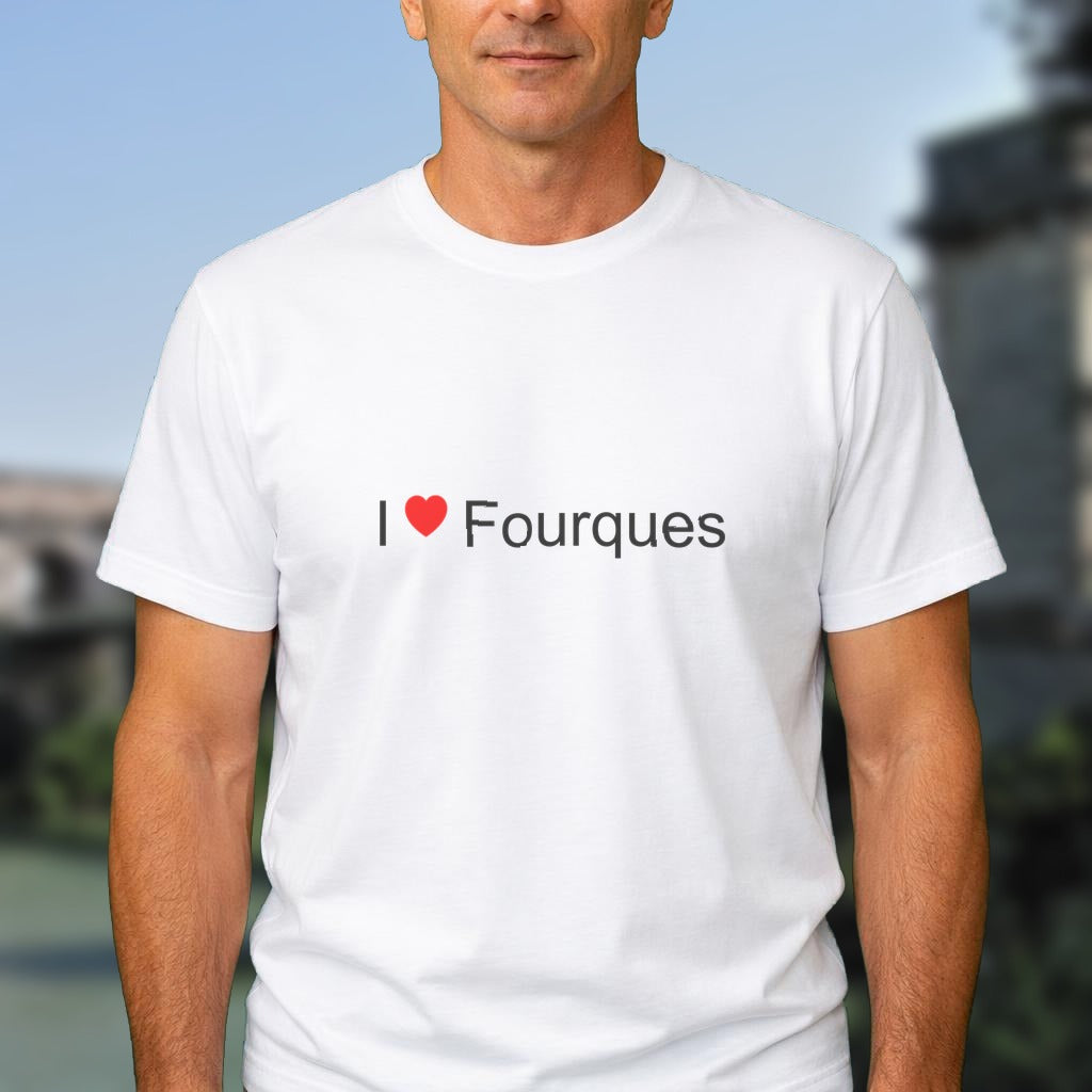 T-shirt I love fourques