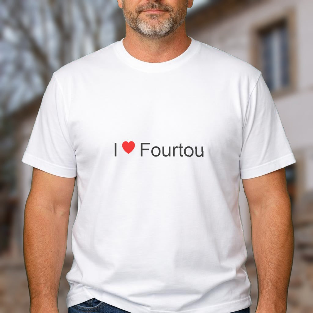 T-shirt I love fourtou