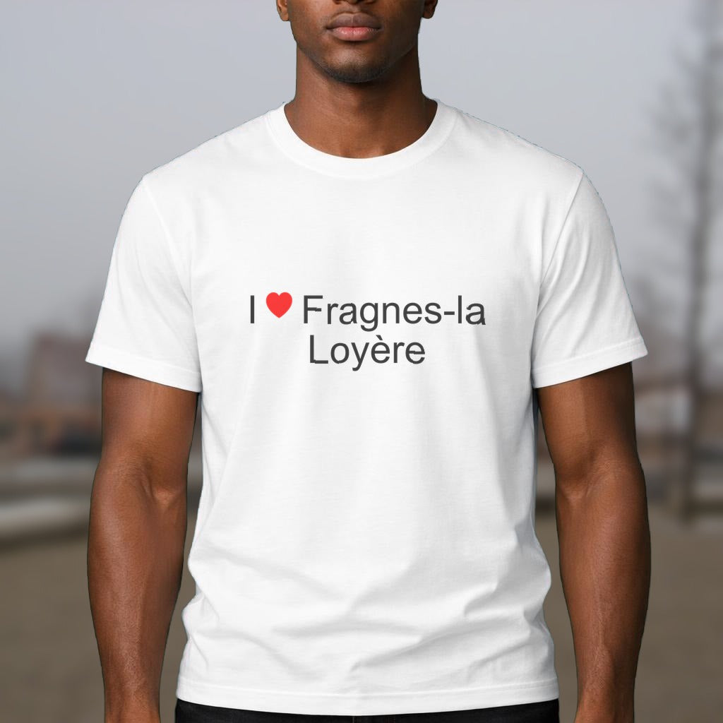 T-shirt I love fragnes-la loyère