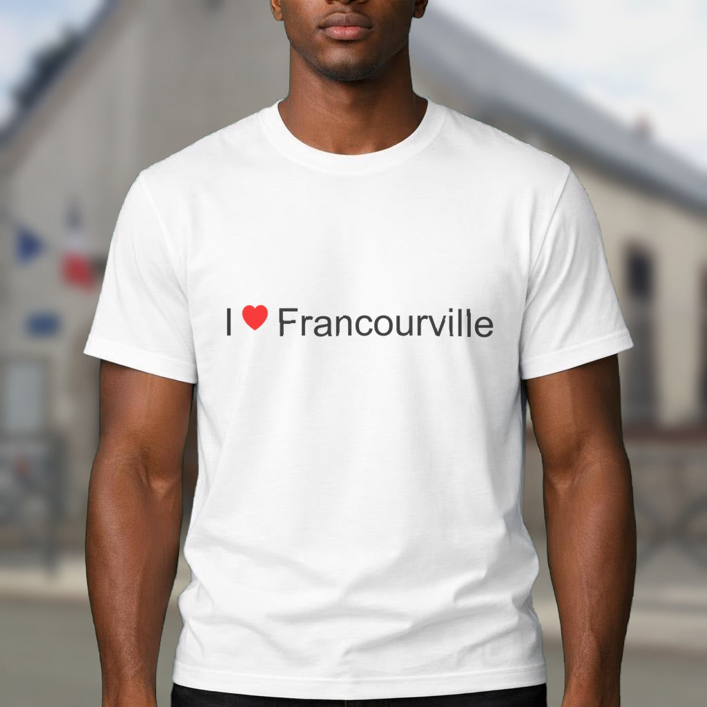 T-shirt I love francourville