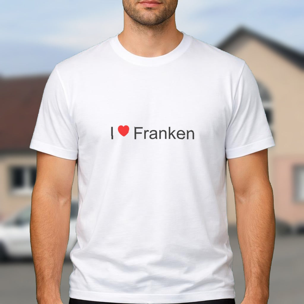 T-shirt I love franken