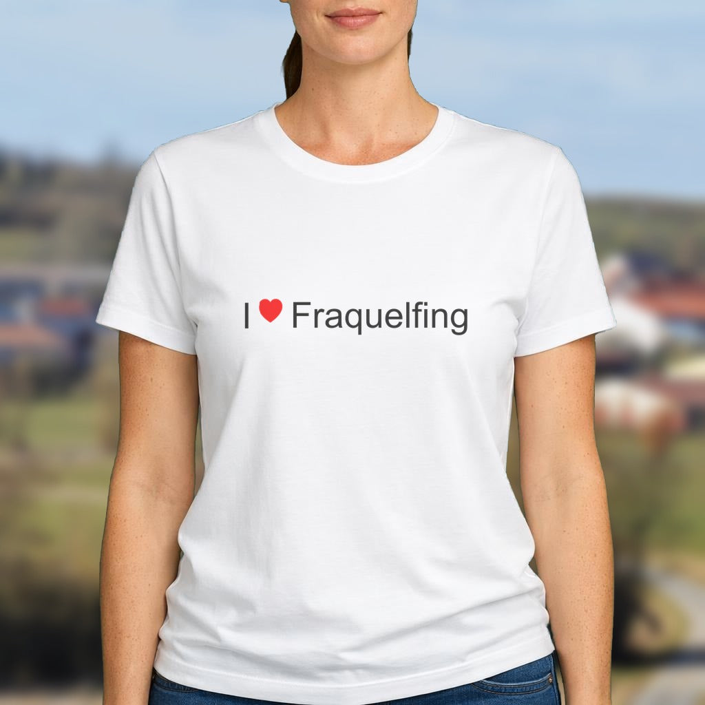 T-shirt I love fraquelfing