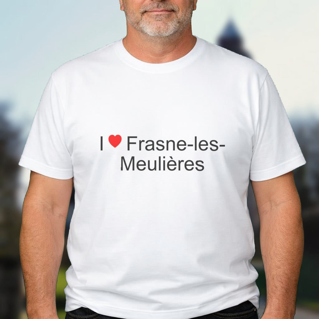 T-shirt I love frasne-les-meulières