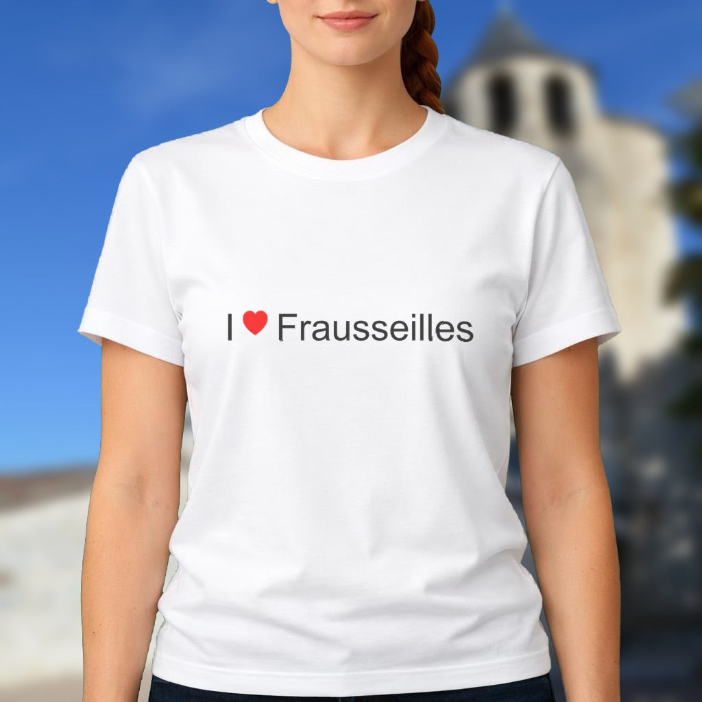 T-shirt I love frausseilles