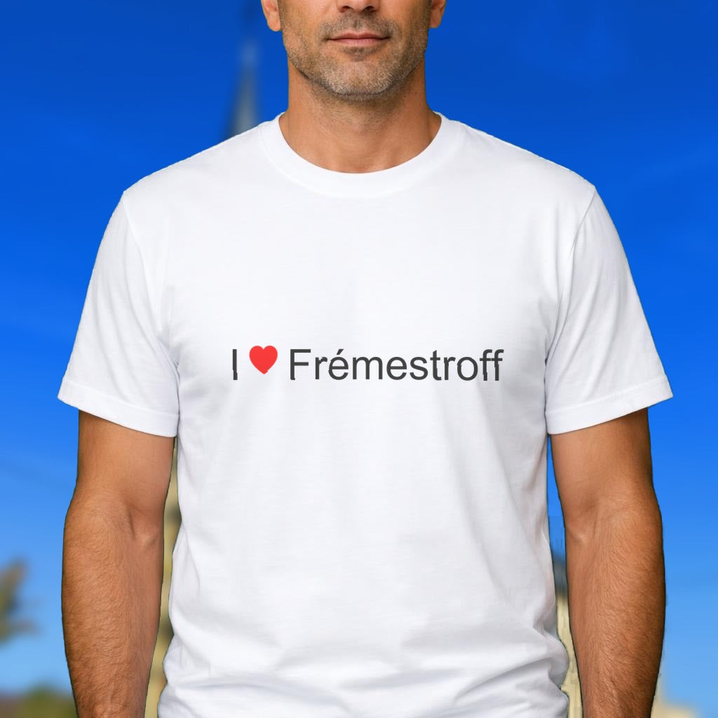 T-shirt I love frémestroff