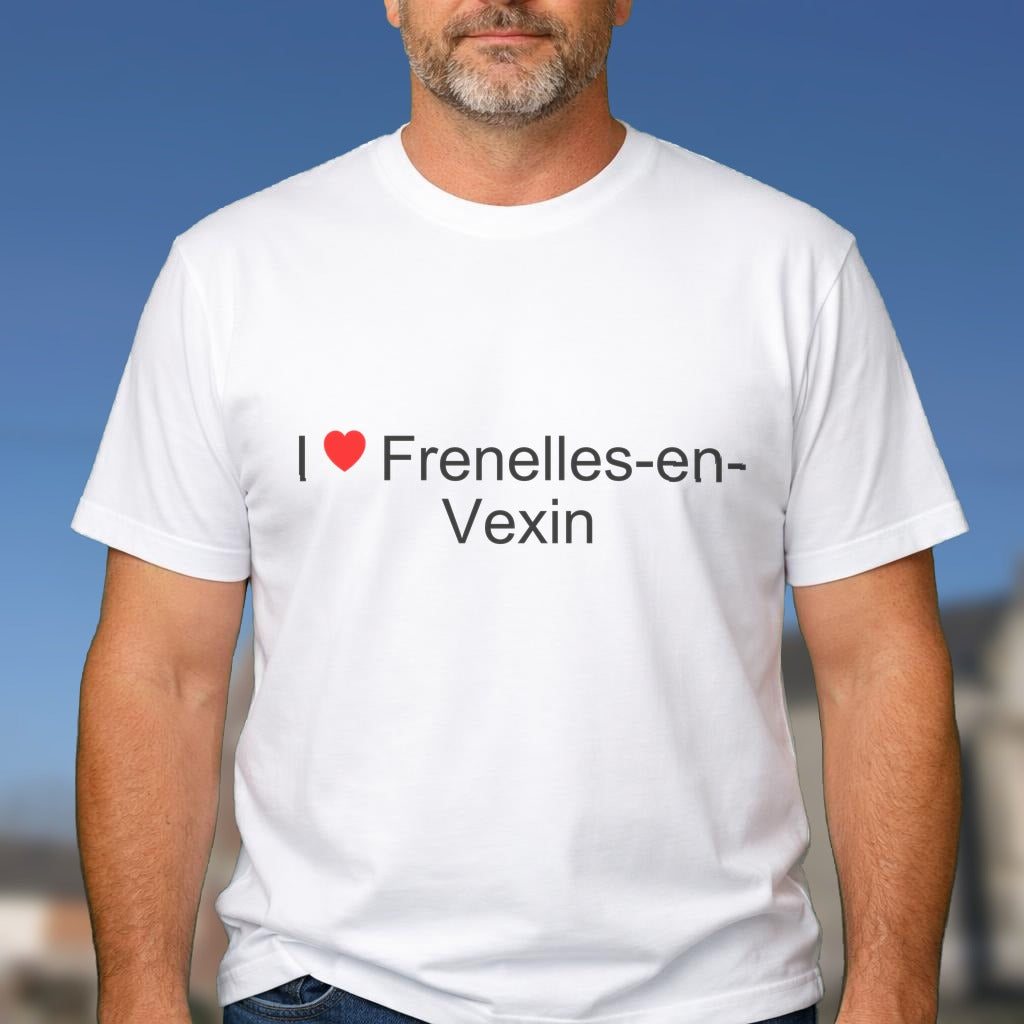 T-shirt I love frenelles-en-vexin