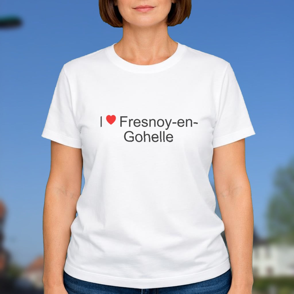 T-shirt I love fresnoy-en-gohelle