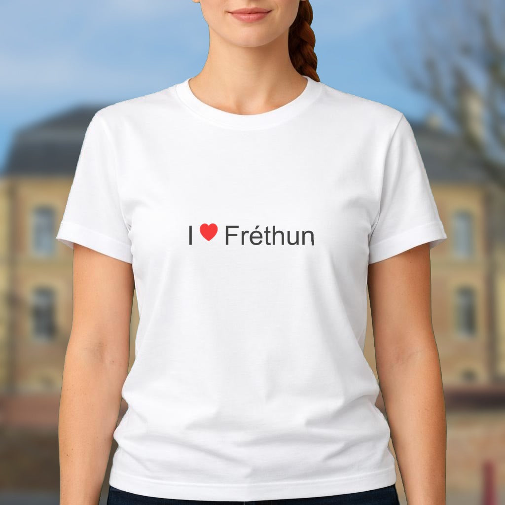 T-shirt I love fréthun