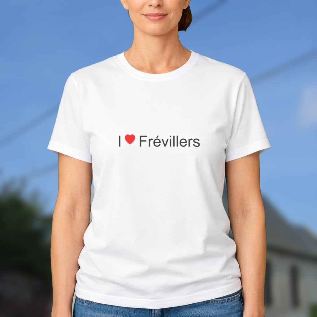 T-shirt I love frévillers