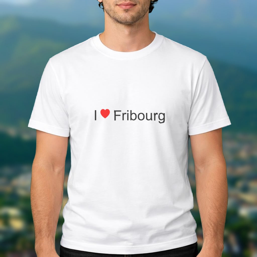 T-shirt I love fribourg