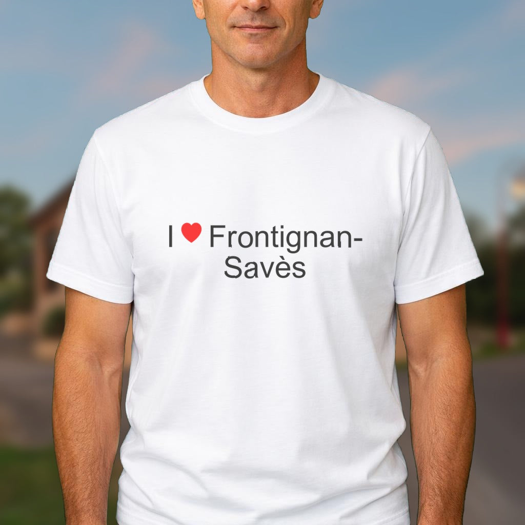 T-shirt I love frontignan-savès