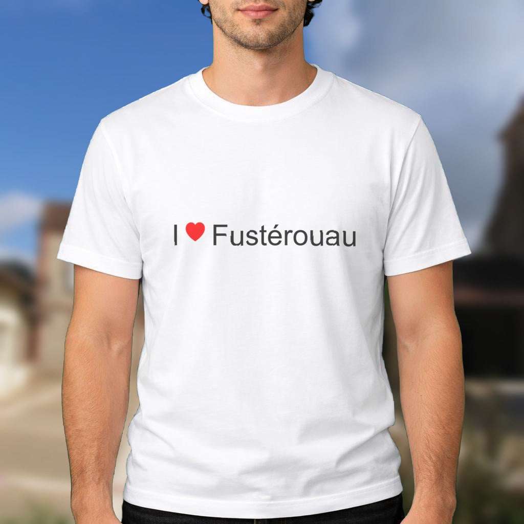 T-shirt I love fustérouau